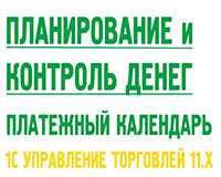 Планирование и контроль денежных средств в 1С 11